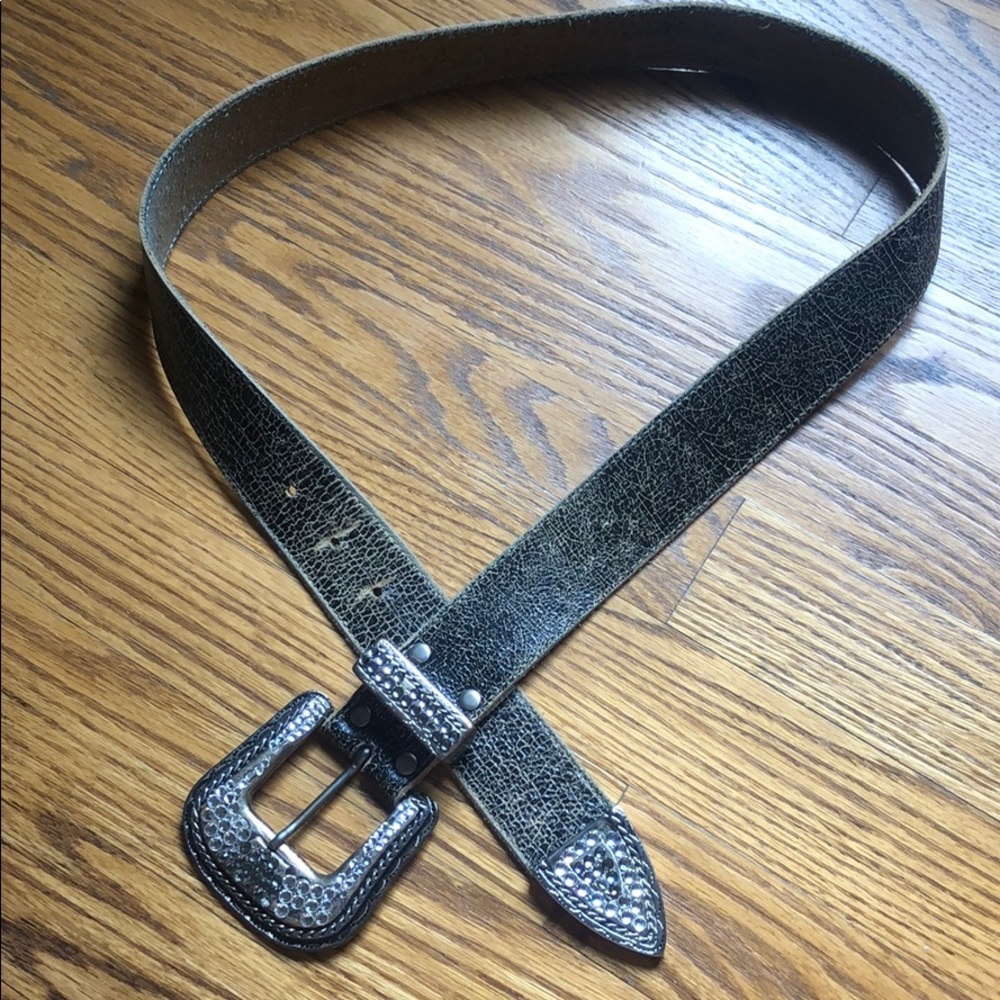 Bedazzled belt